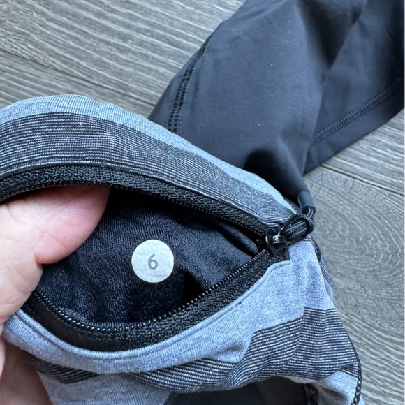 Lululemon Pace Rival Crop Full on Luxtreme 21" Size 6 - Picture 2 of 7